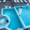 Терраса вокруг бассейна при отеле 4* в Сочи